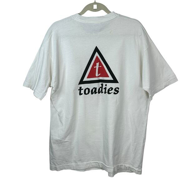 Vintage Toadies Band Tee Shirt Mens Size XL Rubberneck Graphic Devil 90s - Picture 2 of 6